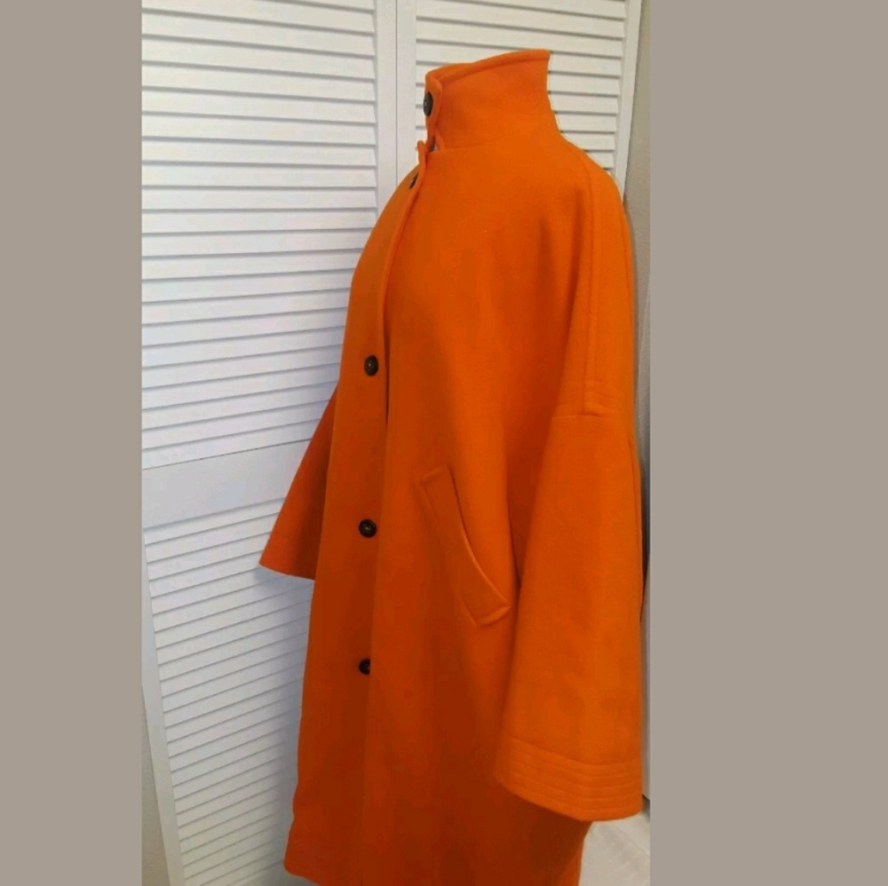 SOLD! {Isaac Mizrahi} Cocoon Cape Kimono Coat.OS - Picture 4 of 8